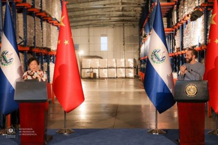 El Salvador y China inician negociaciones para un acuerdo de libre comercio bilateral