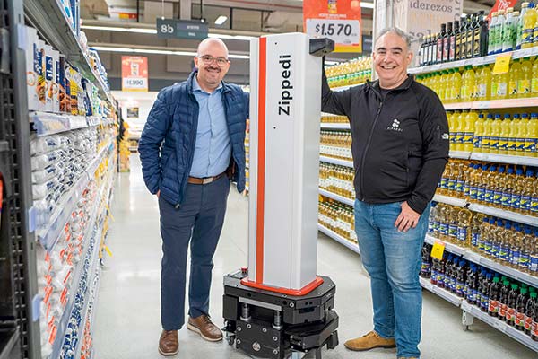 <p>Zippedi cierra acuerdo con SMU para llevar sus robots a supermercados Unimarc</p>