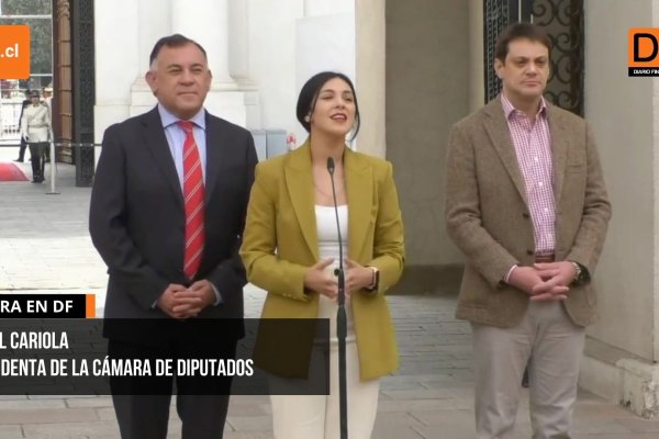 <p>Ahora en DF | Karol Cariola se refiere a las prioridades de la Cámara de Diputados tras reunión con el Presidente Boric</p>