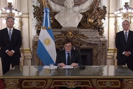 Milei anuncia superávit fiscal del 0,2% del PIB en el primer trimestre: "El Gobierno tenía razón y nuestro plan está funcionando"