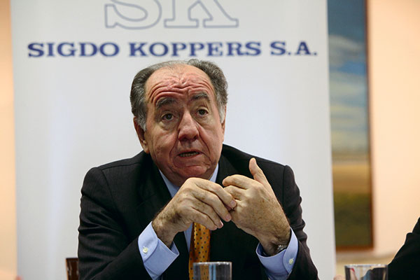 Sigdo Koppers hace un llamado “urgente” al Gobierno a tomar medidas contra la violencia