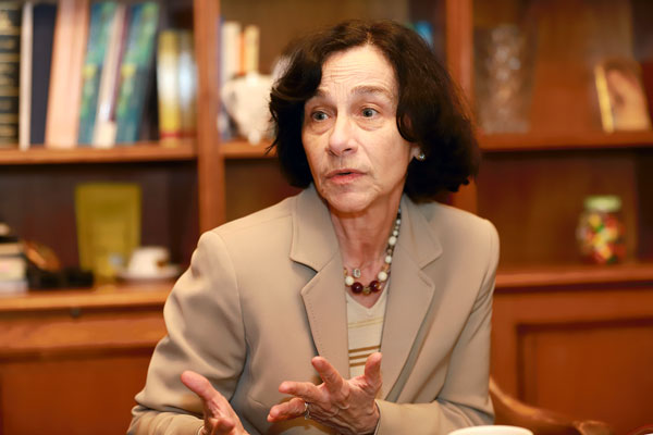 <p>La presidenta del Banco Central, Rosanna Costa, dijo que existe flexibilidad ante  eventuales shocks. Foto: Julio Castro</p>