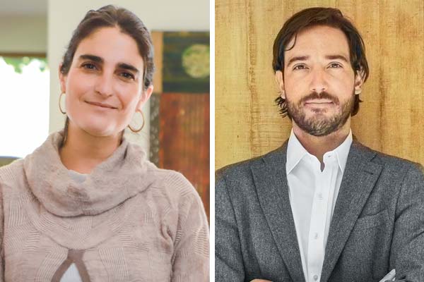 <p>María José Zaldívar, exministra del Trabajo. Sebastián Merino, exjefe de asesores y director de ZM Consultores. Fotos: Julio Castro y Archivo </p>