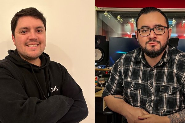 <p>Diego Valdivia y Andrés Santa María, nuevos ejecutivos de Fapro.</p>