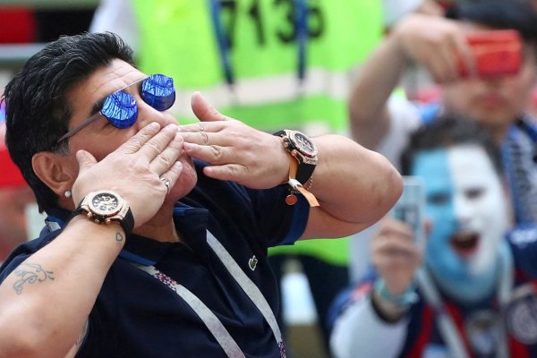 <p>Diego Armando Maradona, en una imagen en 2018. (Reuters)</p>