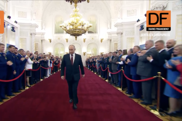 <p>Ahora en DF | Putin jura como presidente de Rusia para un quinto mandato con desafío a Occidente</p>