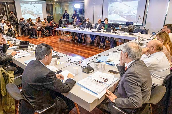 <p>La Comisión Mixta terminó de votar la ley corta a alrededor de las 21 horas. Foto: Senado</p>