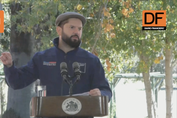 <p>Ahora en DF | Boric por pensiones: “¿Hasta cuándo el Parlamento va a seguir deteniendo la reforma?”</p>