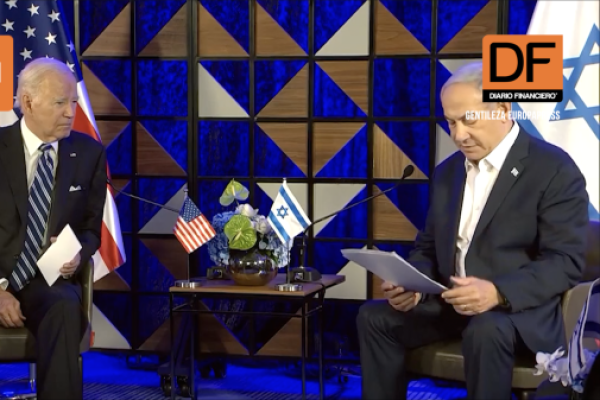 <p>Ahora en DF | Netanyahu "espera superar" las diferencias con Biden respecto a Gaza</p>