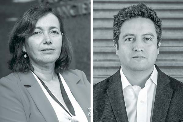 <p>Solange Berstein, presidenta de la Comisón para el Mercado Financiero. Daniel Álvarez, coordinador Nacional de Ciberseguridad.</p>