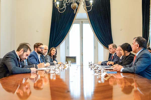<p>El viernes pasado se realizó el anuncio del acuerdo entre el Gobierno y las mesas de ambas cámaras. Foto: Presidencia</p>