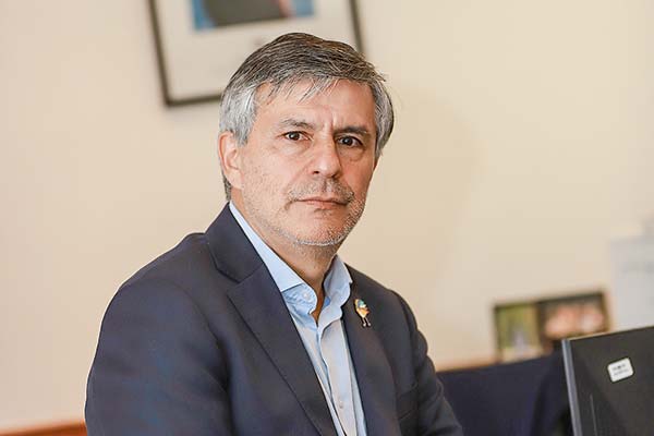 <p>Claudio Araya, subsecretario de Telecomunicaciones. Foto: Julio Castro</p>