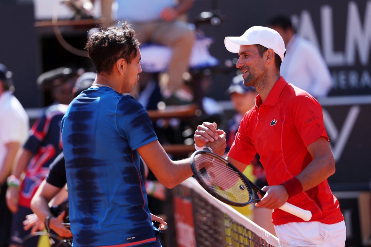 <p>Tabilo y el día que venció a Djokovic en Roma: "Lo único que podía hacer era reír"</p>
