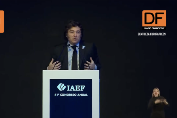 <p>Ahora en DF | Tensión entre Argentina y España: Milei asegura que tiene "en 'match point' a Pedrito"</p>