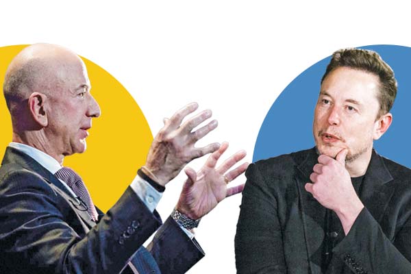 Bezos vs. Musk La guerra por internet satelital en Chile