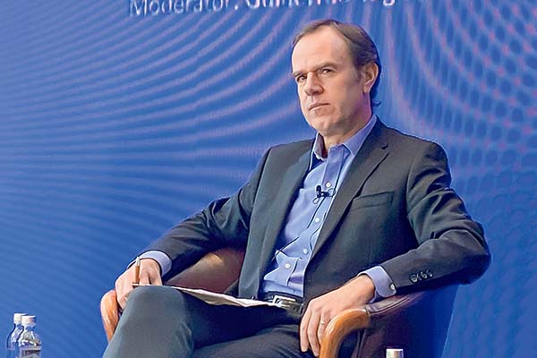 <p>El CEO de BTG Chile, Juan Guillermo Agüero, pidió afianzar el sistema de pensiones. </p>