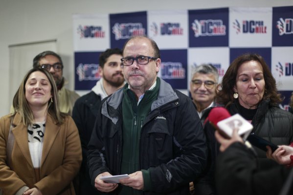 <p>Alberto Undurraga, presidente de la Democracia Cristiana (Agencia Uno)</p>