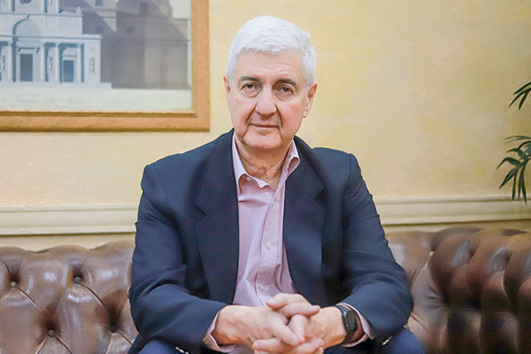 <p>Javier Etcheberry, director del SII entre 1990 y 2002. Foto: Julio Castro</p>