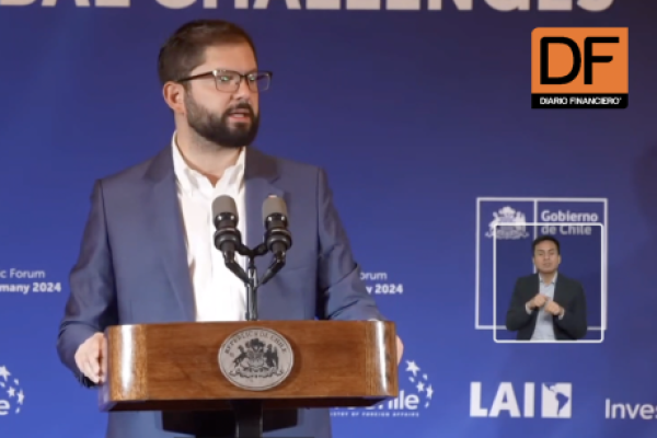 <p>Ahora en DF | Presidente Boric a las empresas alemanas: “No pretendo venderles la idea de un paraíso en la tierra”</p>