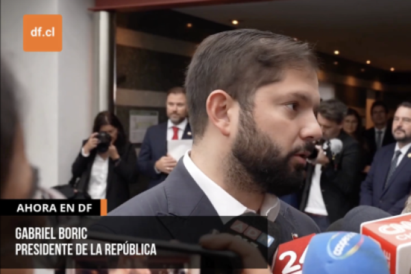 <p>Ahora en DF | Boric por estado de catástrofe en región del Biobío: “Los recursos del Estado tienen que estar disponibles para quienes lo necesiten”</p>