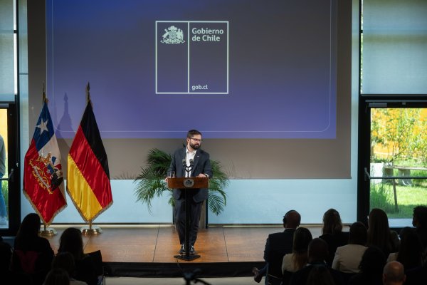 <p>Boric en Munich: "Lo que estamos haciendo en materia de hidrógeno verde no se va a desarmar en el próximo Gobierno"</p>