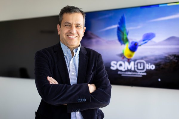 <p>Felipe Smith, vicepresidente comercial de litio de SQM.</p>