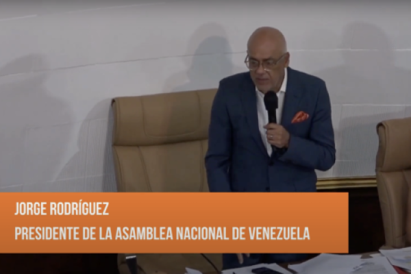 <p>Ahora en DF SUD | Presidente de Parlamento venezolano califica de "vulgar robo" despojo de Citgo por parte de EEUU</p>