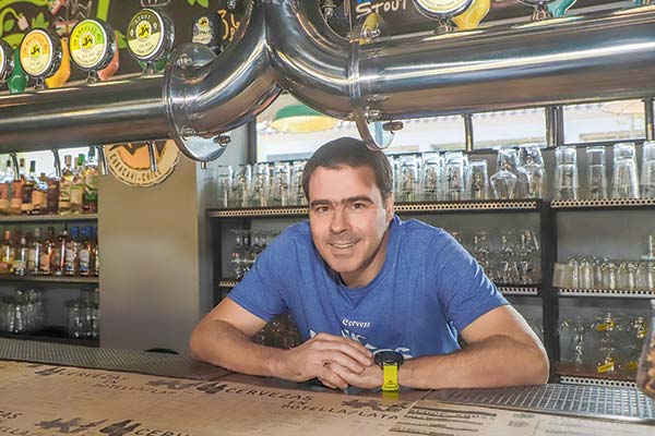 <p>José Tomás Infante, socio fundador y gerente general de Cervecería Kross. Foto: Julio Castro</p>