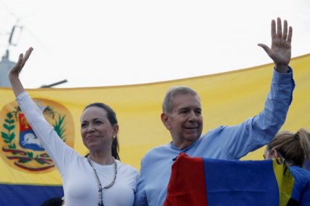 Líder de la oposición venezolana dice que sólo un gran fraude puede detener la victoria