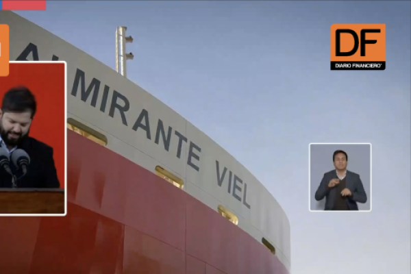 <p>Ahora en DF | Boric encabeza entrega del rompehielos Almirante Viel y anuncia visita al Polo Sur en 2025</p>