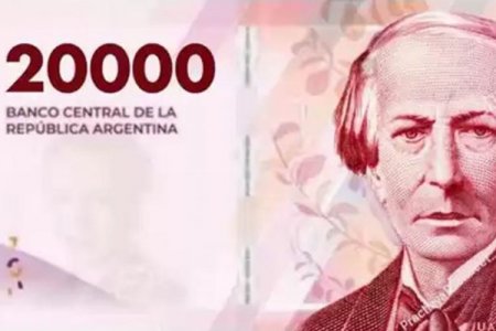 Argentina lanzará nuevos billetes de $20.000 a partir de octubre para hacer frente a la devaluación
