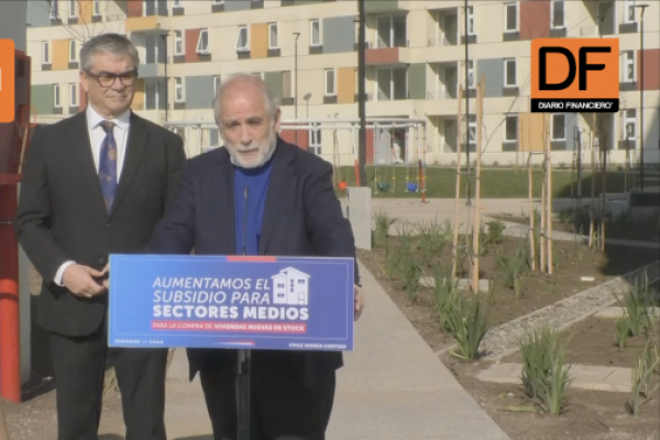 <p>Ahora en DF | Gobierno y BancoEstado anuncian cambios en subsidios y nuevo "hipotecazo" para la adquisición de viviendas de clase media</p>