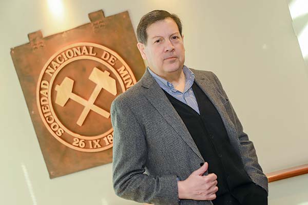 <p>Jorge Riesco, presidente de la Sociedad Nacional de Minería (Sonami). Foto: Julio Castro</p>