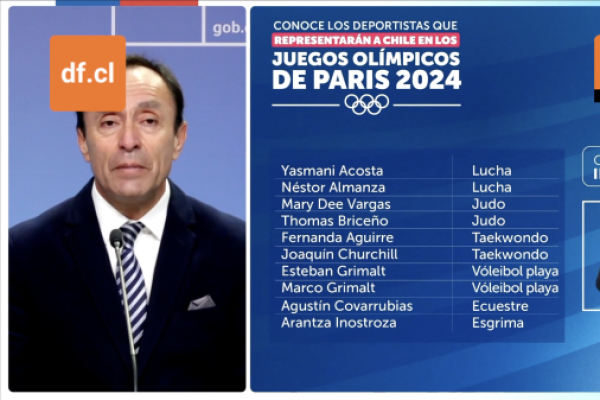 <p>Ahora en DF | Ministro del Deporte da detalles sobre la participación de Chile en los Juegos Olímpicos París 2024</p>