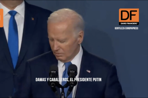 <p>Ahora en DF | Joe Biden se refiere por error a Zelenski como "presidente Putin"</p>