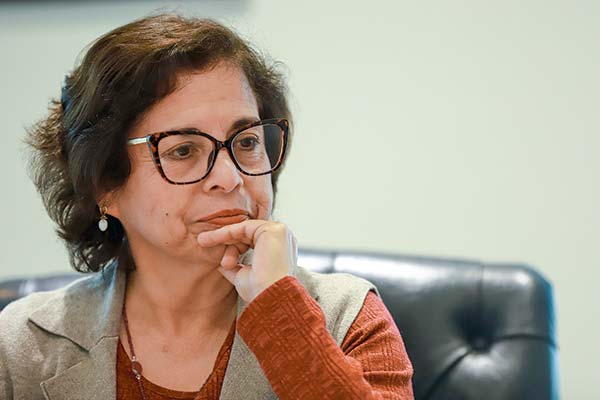 <p>Ministra de Minería, Aurora Williams. Foto: Julio Castro</p>