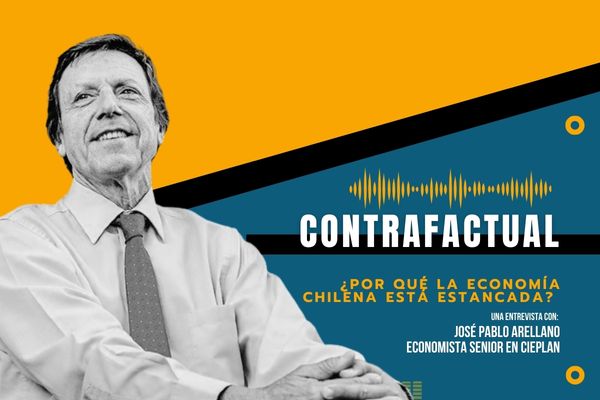 <p>🎙️ Contrafactual | ¿Por qué la economía chilena está estancada? José Pablo Arellano analiza la situación del país</p>