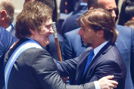 Presidente Javier Milei recibirá a Lacalle Pou en medio de tensiones por el Mercosur