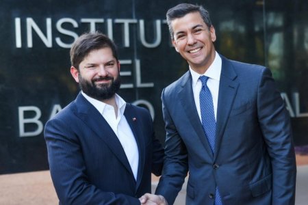 Presidente Boric llama a privados de Paraguay a invertir en Chile y da reimpulso al corredor bioceánico