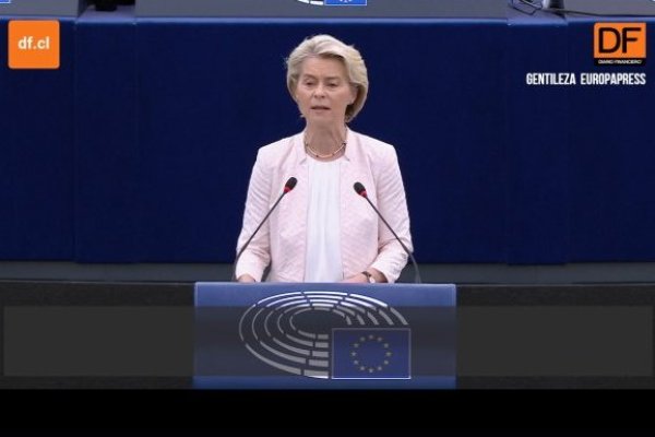 <p>Ahora en DF | Von der Leyen logra la aprobación de Eurocámara con mayoría suficiente para un segundo mandato</p>