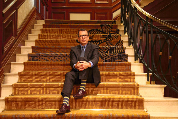 <p>Sebastián Edwards, economista y académico de la UCLA. Foto: Julio Castro</p>