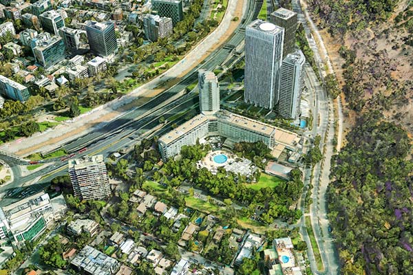 Paso clave de nuevos dueños: Providencia visa anteproyecto para levantar dos edificios en terreno del Sheraton Santiago