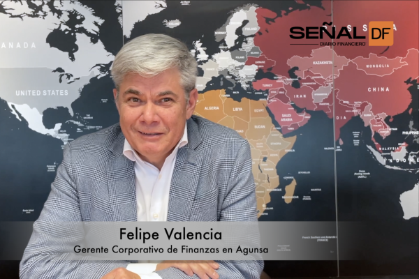 Señal DF | 𝗘𝗻 𝗹𝗮 𝗺𝗲𝗻𝘁𝗲 𝗱𝗲𝗹 𝗖𝗙𝗢: la principal clave en la gestión de un Gerente Corporativo de Finanzas, según Felipe Valencia de Agunsa