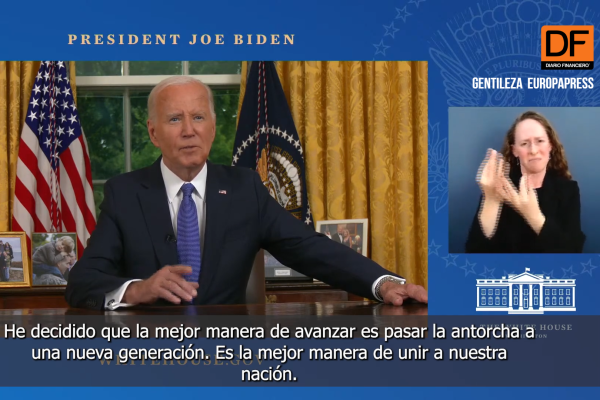 <p>Ahora en DF | Joe Biden confirma que seguirá siendo presidente de EEUU durante los próximos seis meses</p>