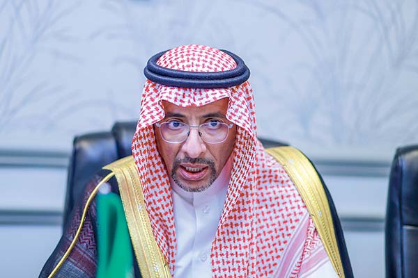 <p>Ministro de Industria y Recursos Minerales de Arabia Saudita en Chile, Bandar Ibrahim Alkhorayef. Foto: Verónica Ortíz</p>