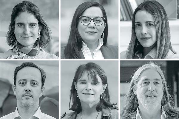 <p>María José Zaldívar. Paula Benavides. Soledad Hormazábal. Cristóbal Huneeus. Cecilia Cifuentes. Juan Pablo Letelier. Fotos: Julio Castro, Jonathan Duran, Jose Montenegro, Verónica Ortíz</p>