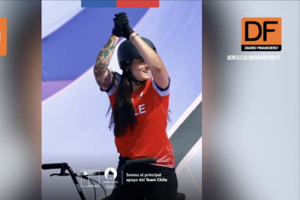 Ahora en DF | ¡Orgullo nacional! Macarena Pérez brilla en ronda clasificatoria del ciclismo BMX Freestyle y buscará una medalla en París 2024