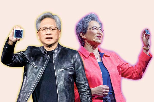 AMD vs. Nvidia, la rivalidad en el multimillonario negocio de los chips en medio de rumores de burbuja