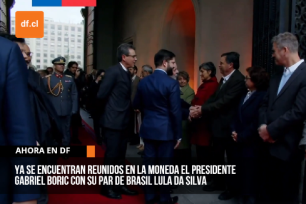 <p>Ahora en DF | Presidente Boric recibe en La Moneda a su par de Brasil Lula da Silva</p>