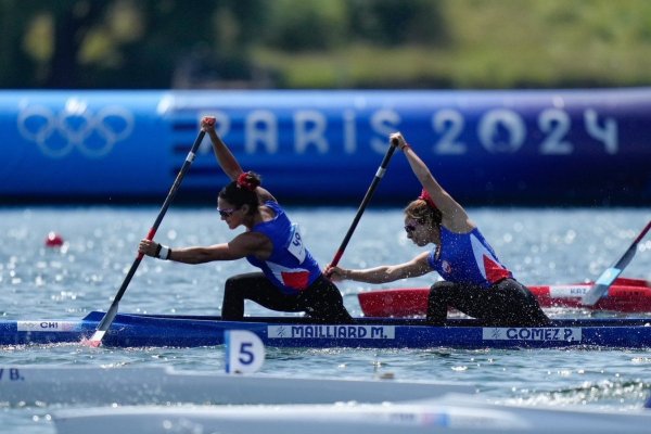 Chile clasifica a la semifinal de canotaje femenino en París 2024
